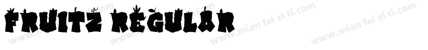 Fruitz Regular字体转换